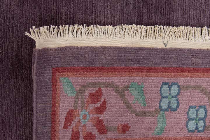 5' 9 x 8' 1 Hand Knotted Tibet Wool Rug