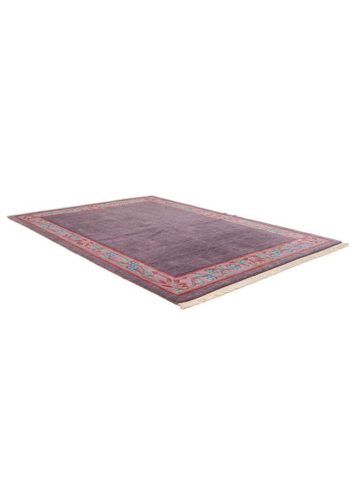 5' 9 x 8' 1 Hand Knotted Tibet Wool Rug