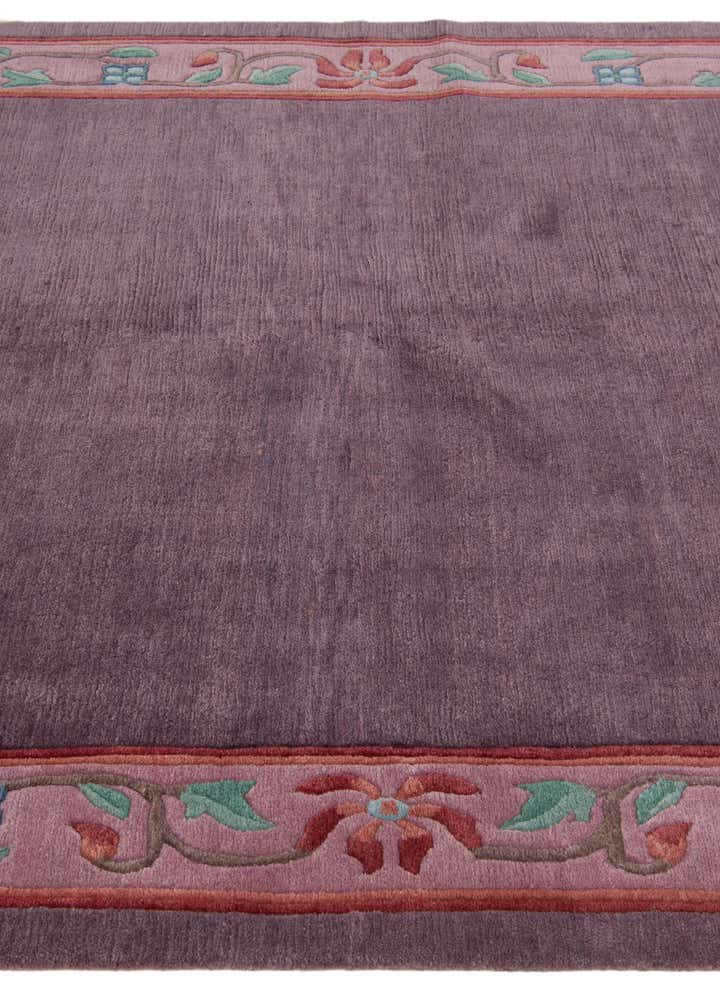 5' 9 x 8' 1 Hand Knotted Tibet Wool Rug