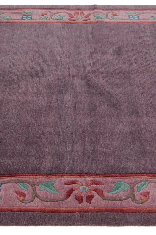 Detail image of 5' 9 x 8' 1 Hand Knotted Tibet Wool Rug
