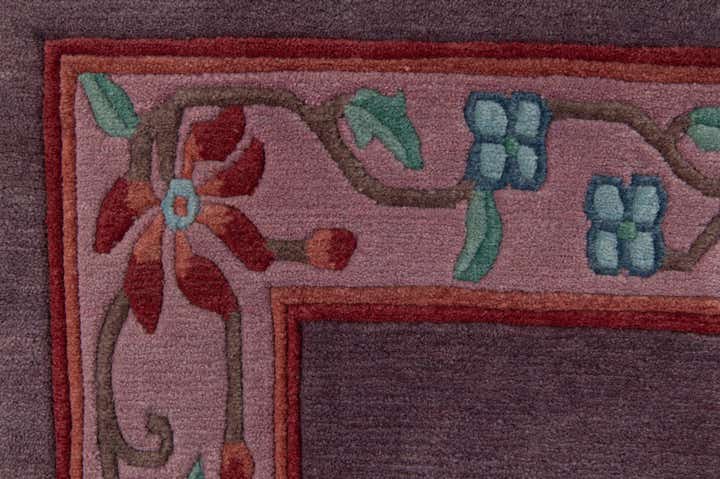 5' 9 x 8' 1 Hand Knotted Tibet Wool Rug
