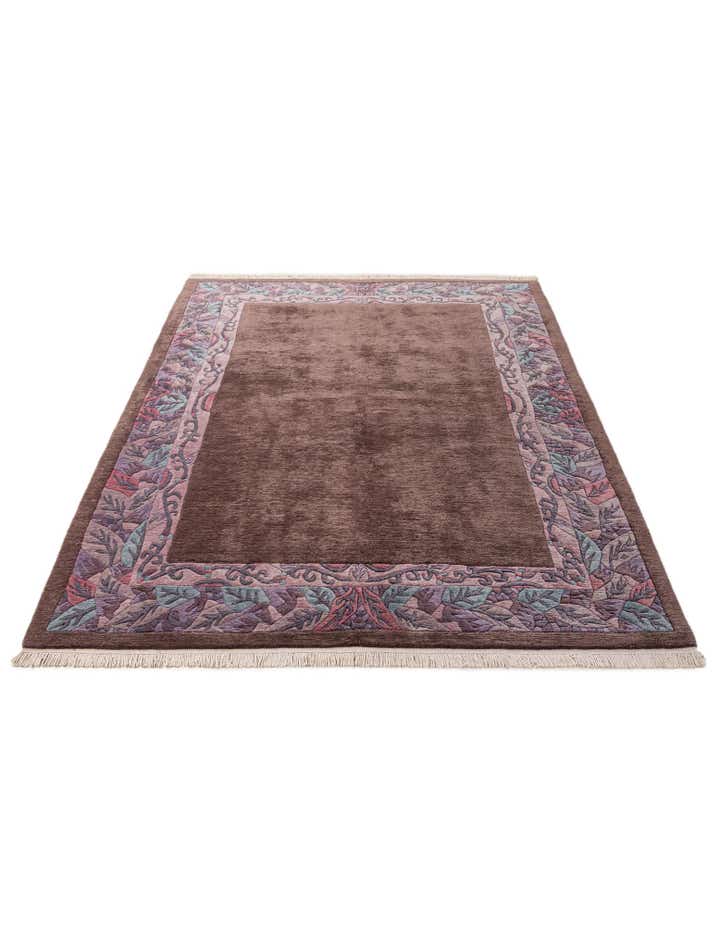 5' 7 x 7' 5 Hand Knotted Tibet Wool Rug