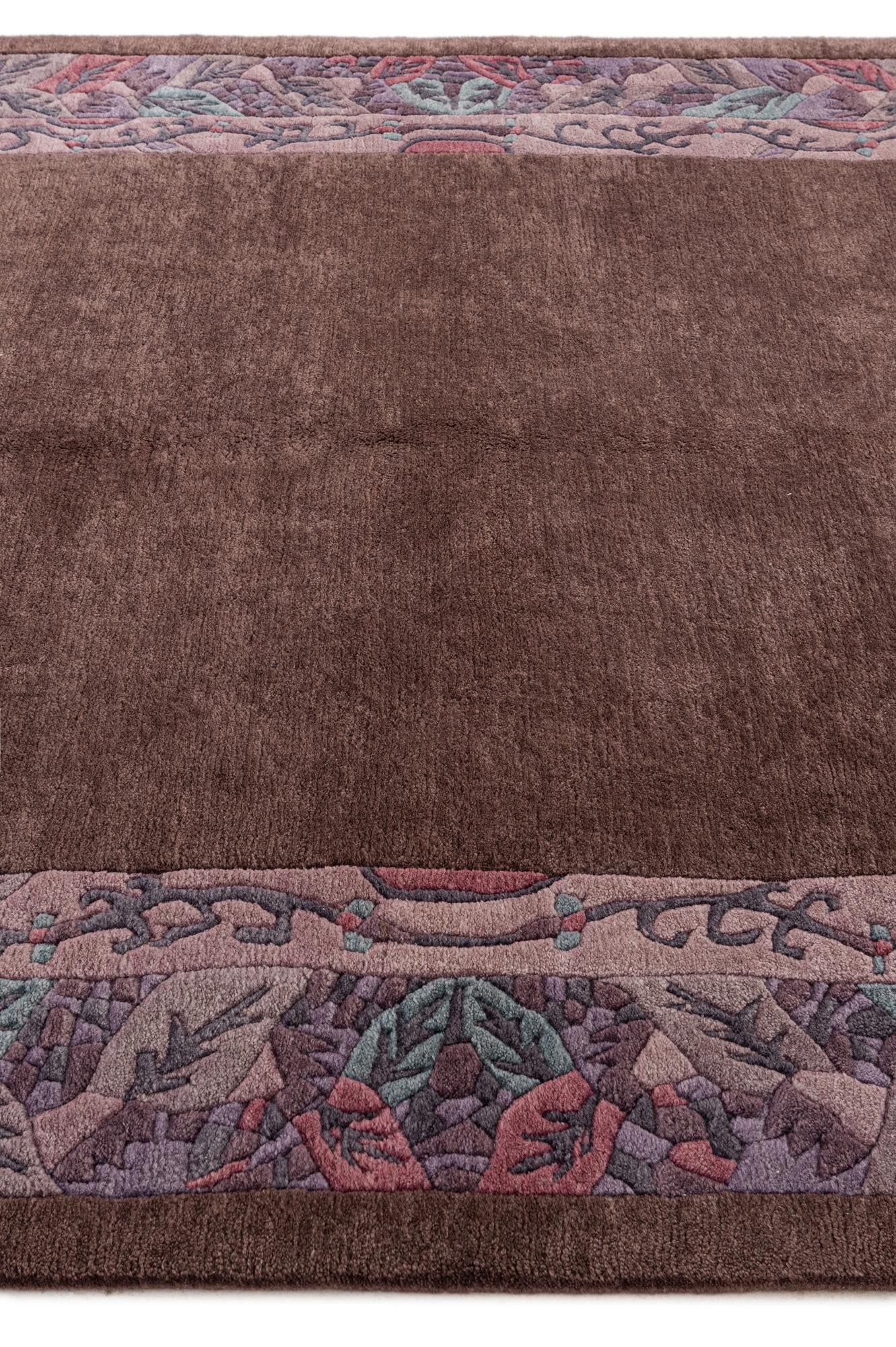5' 7 x 7' 5 Hand Knotted Tibet Wool Rug