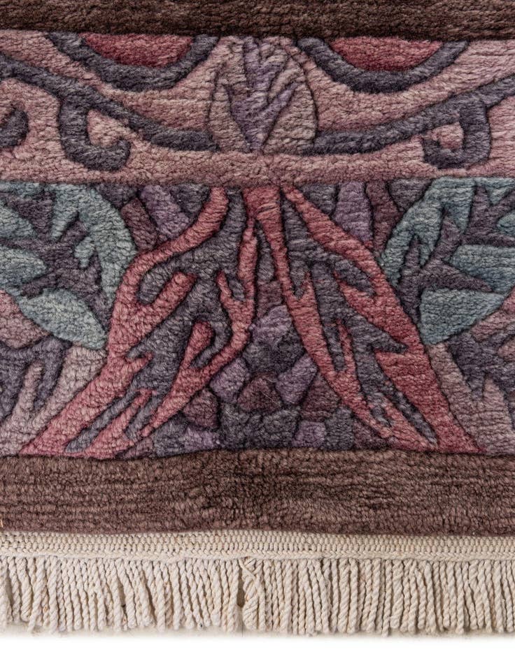 Detail image of 5' 7 x 7' 5  Hand Knotted Tibet Wool Rug