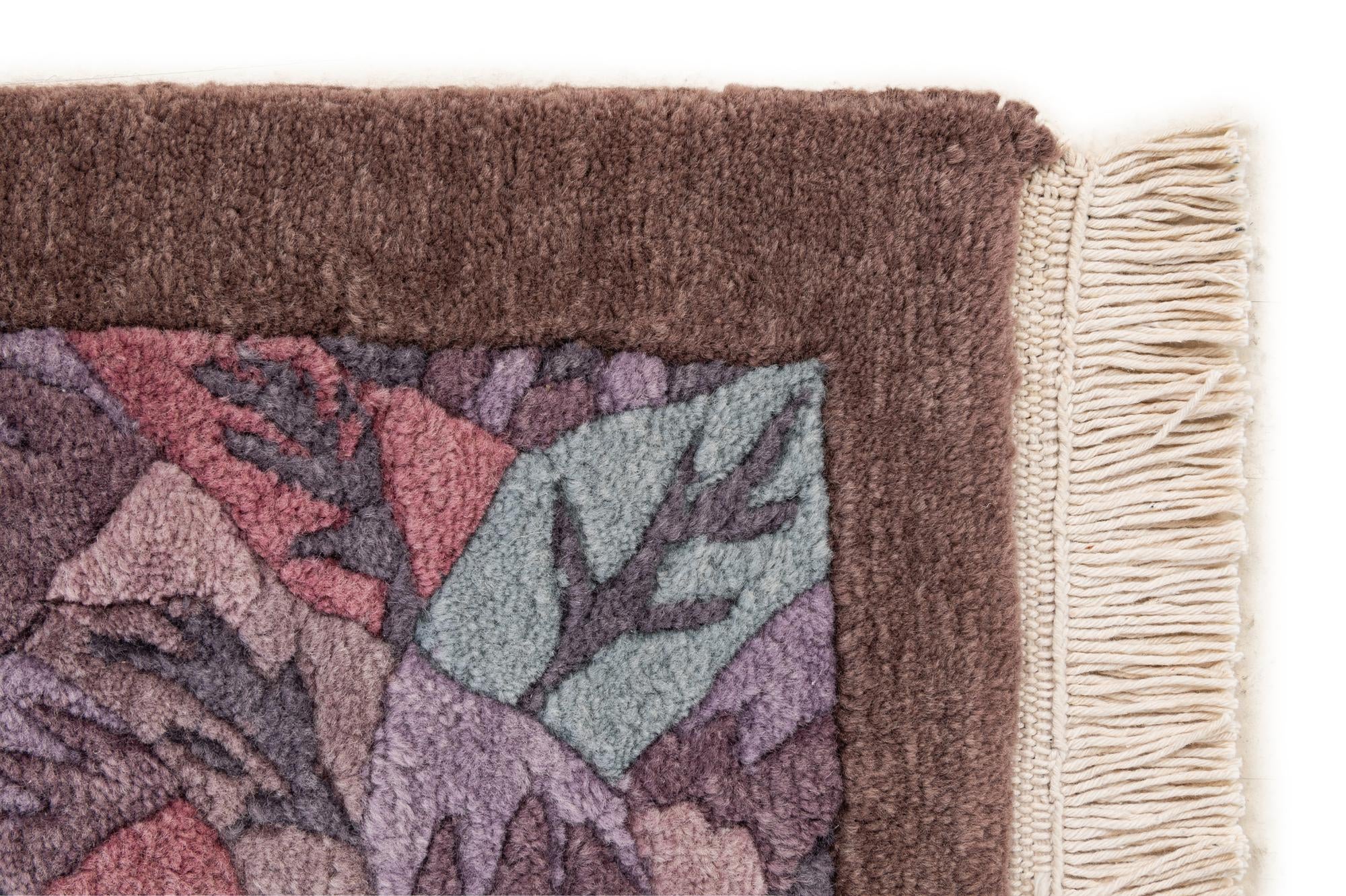5' 7 x 7' 5 Hand Knotted Tibet Wool Rug