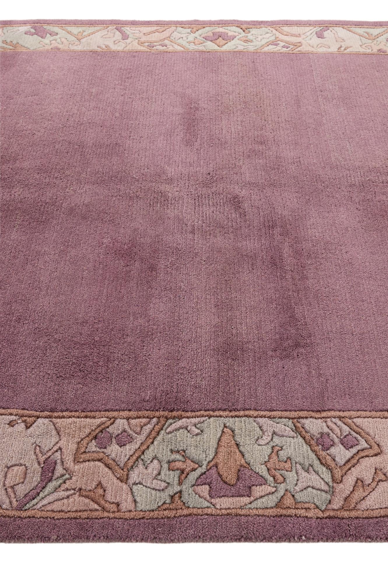5' 7 x 7' 8 Hand Knotted Tibet Wool Rug