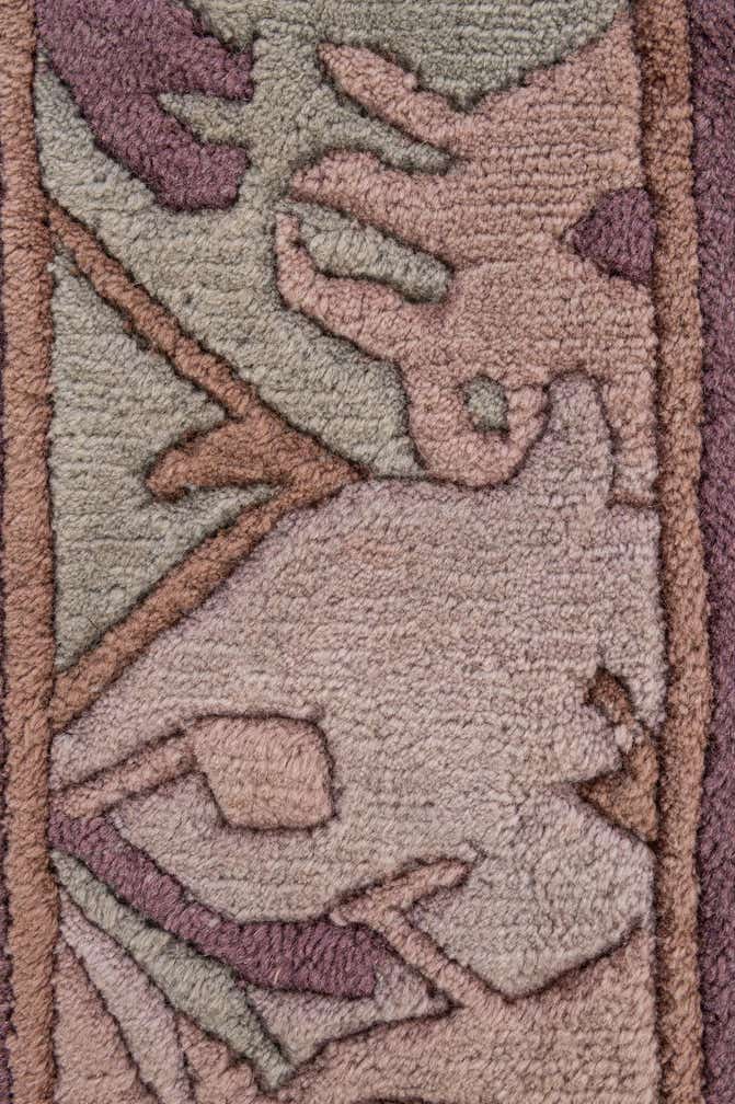 5' 7 x 7' 8 Hand Knotted Tibet Wool Rug