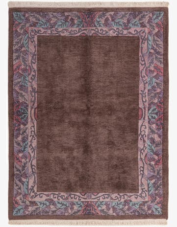 5' 7 x 7' 5 Hand Knotted Tibet Wool Rug