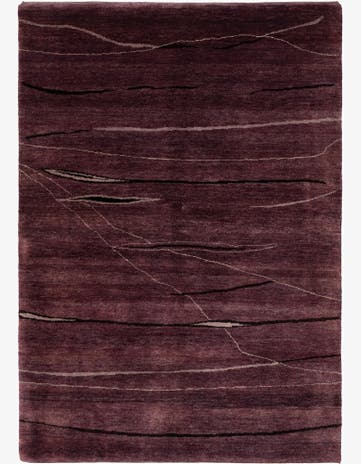 4' 9 x 6' 10 Hand Knotted Tibet Wool Rug