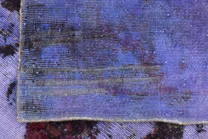 6' 6 x 8' 7 Hand Knotted Ultra Vintage Persian Wool Rug