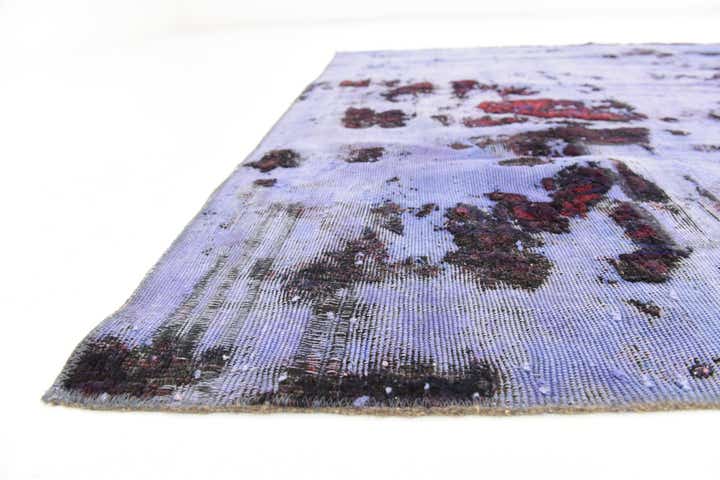 6' 6 x 8' 7 Hand Knotted Ultra Vintage Persian Wool Rug