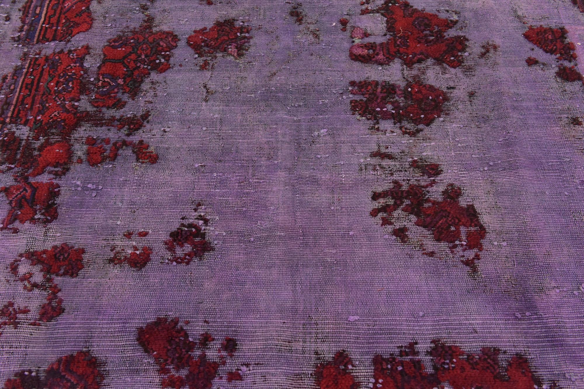 6' 5 x 8' Hand Knotted Ultra Vintage Persian Wool Rug