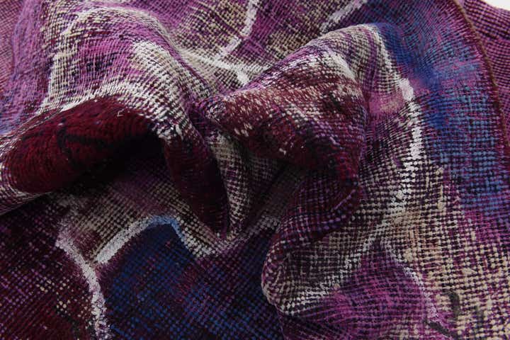 3' 10 x 6' Hand Knotted Ultra Vintage Persian Wool Rug