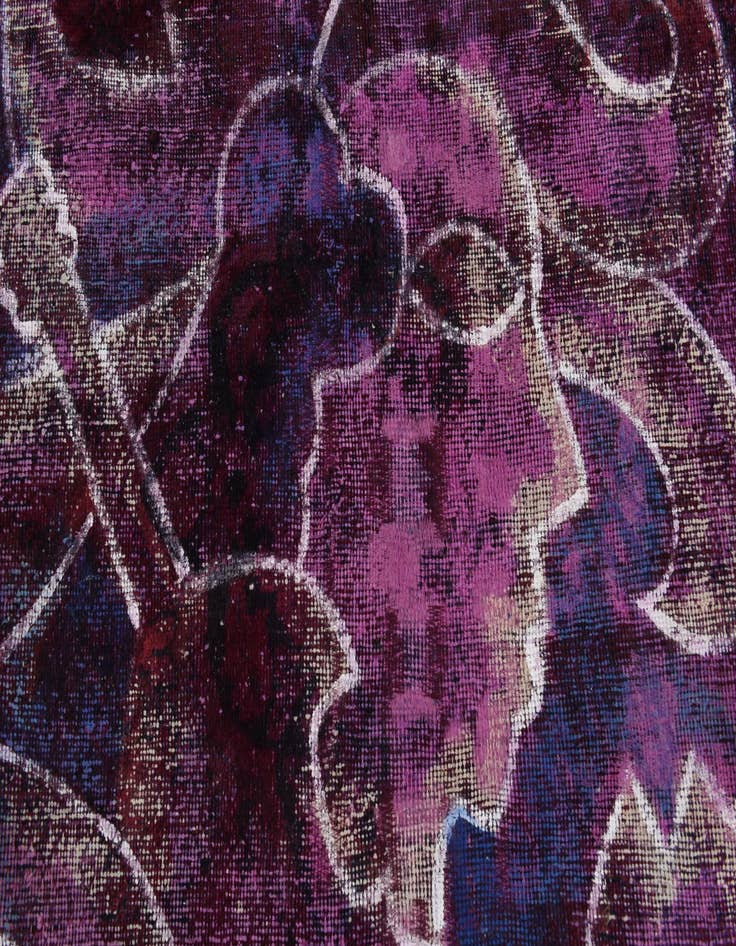 Detail image of 3' 10 x 6'  Hand Knotted Ultra Vintage Persian Wool Rug