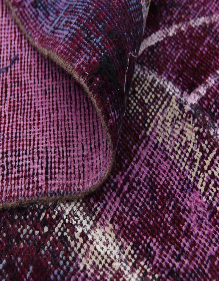 Detail image of 3' 10 x 6'  Hand Knotted Ultra Vintage Persian Wool Rug