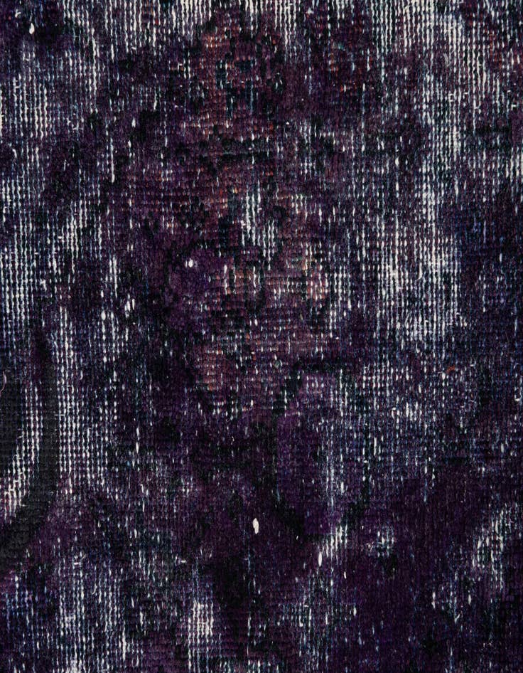 Detail image of 3' 7 x 4' 7  Hand Knotted Ultra Vintage Persian Wool Rug