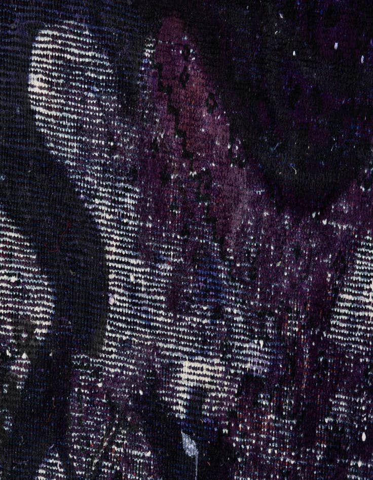 Detail image of 3' 7 x 4' 7  Hand Knotted Ultra Vintage Persian Wool Rug