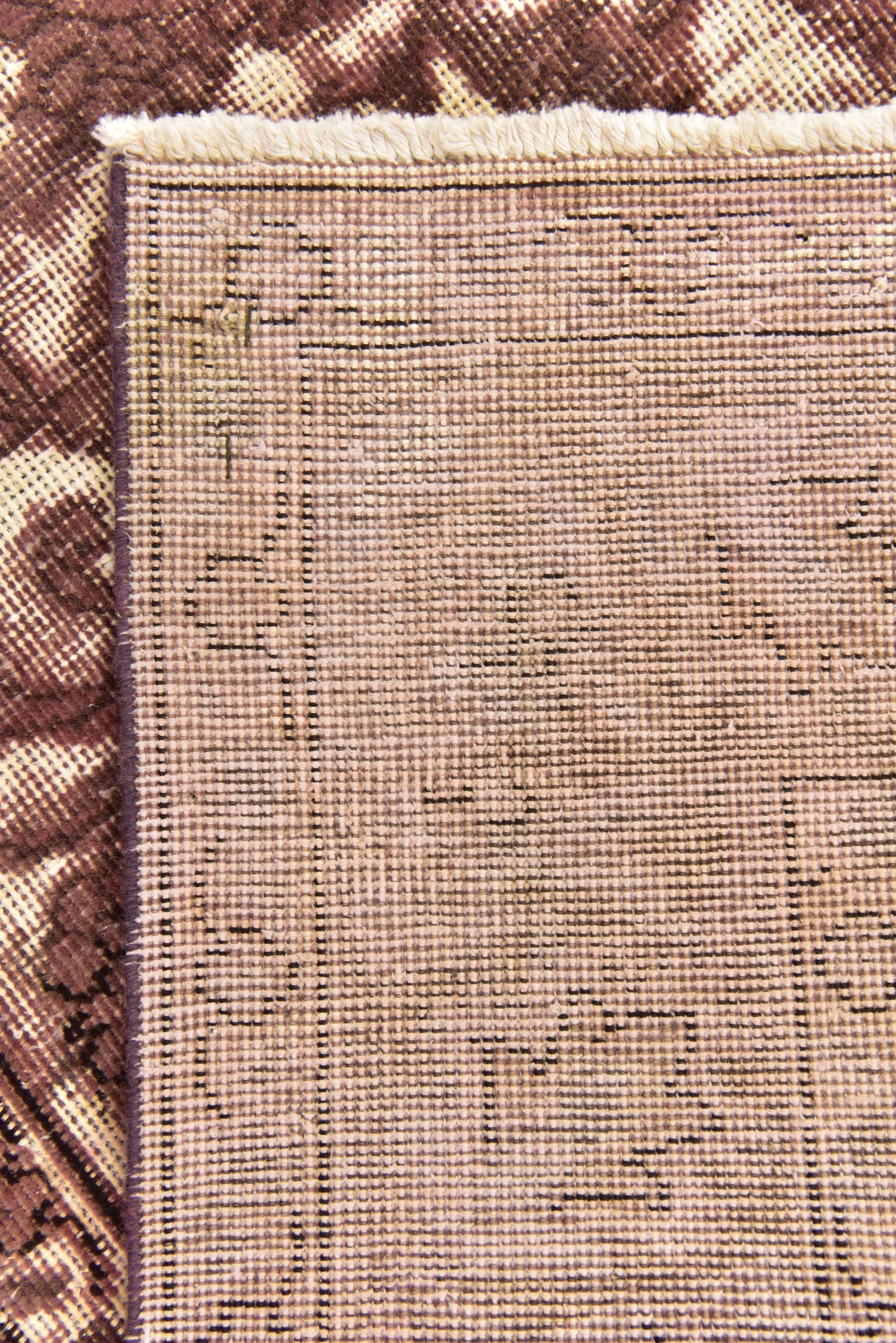 4' 8 x 6' 3 Hand Knotted Ultra Vintage Persian Wool Rug