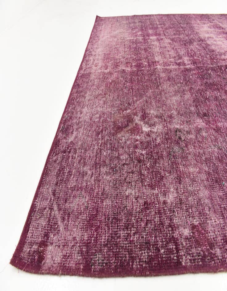 Detail image of 6' 4 x 9' 6  Hand Knotted Ultra Vintage Persian Wool Rug