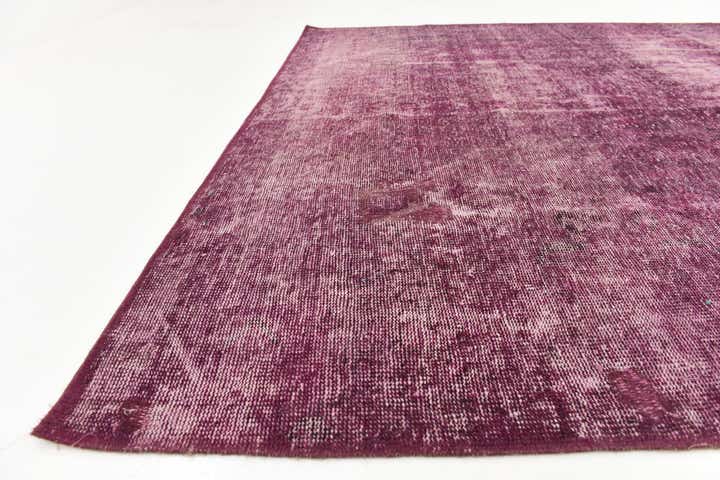 6' 4 x 9' 6 Hand Knotted Ultra Vintage Persian Wool Rug