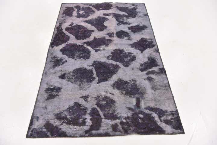 4' x 6' Hand Knotted Ultra Vintage Persian Wool Rug