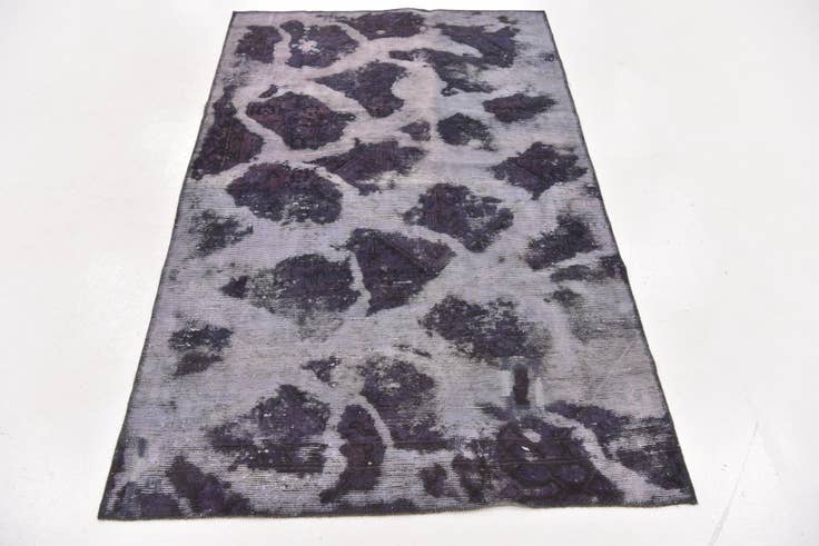 Detail image of 4' x 6' Hand Knotted Ultra Vintage Persian Wool Rug