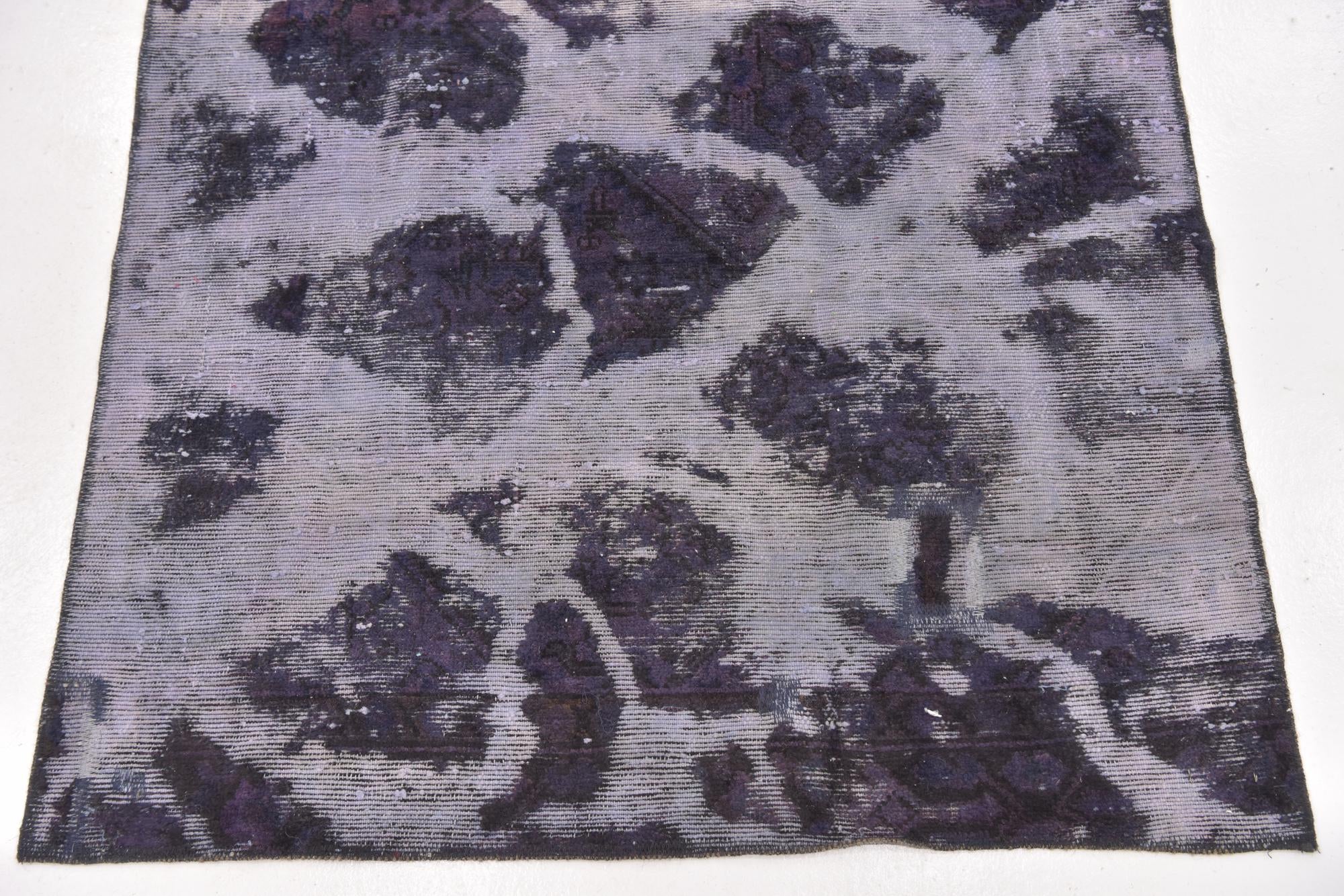 4' x 6' Hand Knotted Ultra Vintage Persian Wool Rug