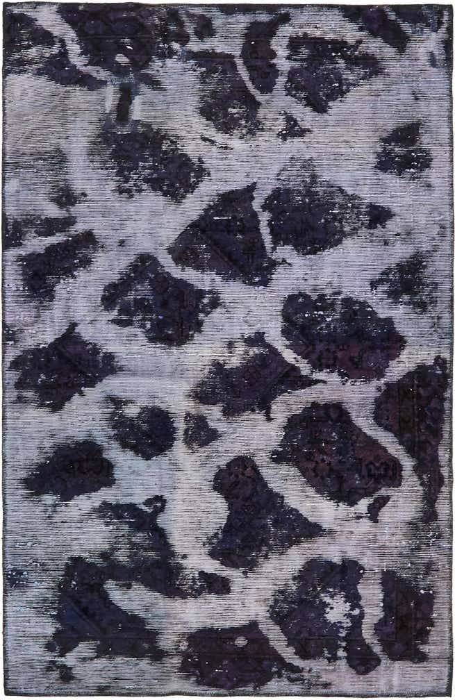 4' x 6' Hand Knotted Ultra Vintage Persian Wool Rug