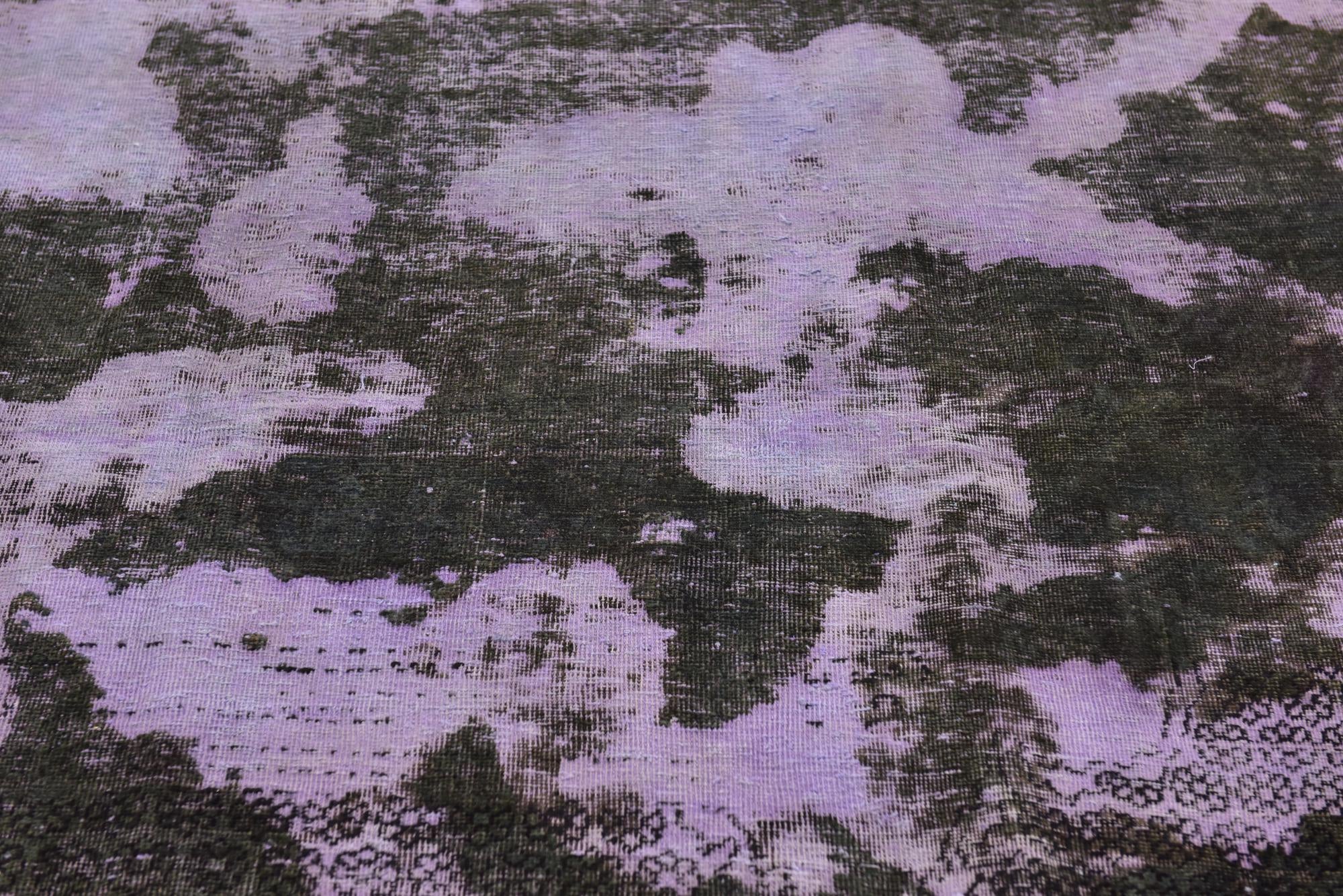 175cm x 265cm Hand Knotted Ultra Vintage Persian Wool Rug