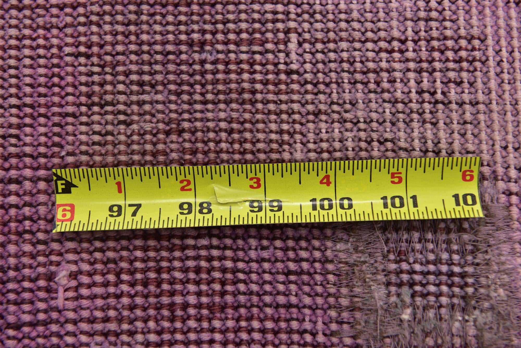 5' 7 x 9' Hand Knotted Ultra Vintage Persian Wool Rug