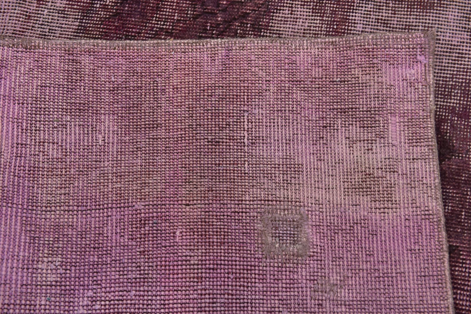5' 7 x 9' Hand Knotted Ultra Vintage Persian Wool Rug