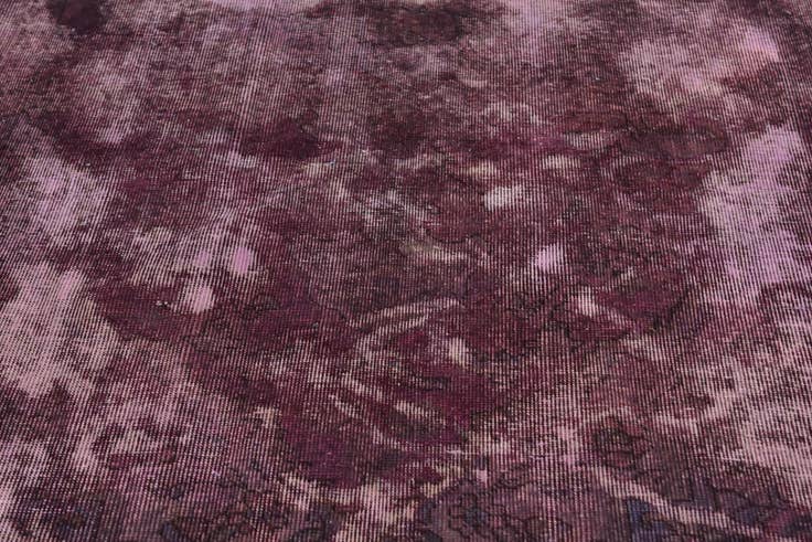 Detail image of 5' 7 x 9' Hand Knotted Ultra Vintage Persian Wool Rug