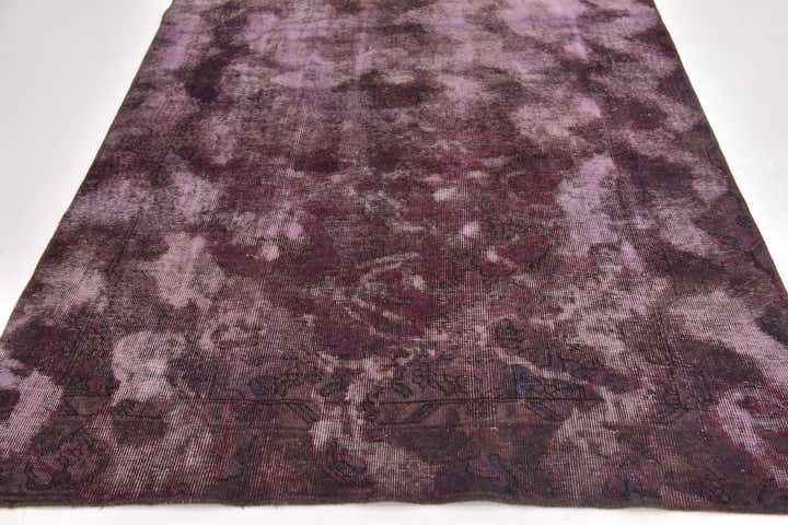 5' 7 x 9' Hand Knotted Ultra Vintage Persian Wool Rug