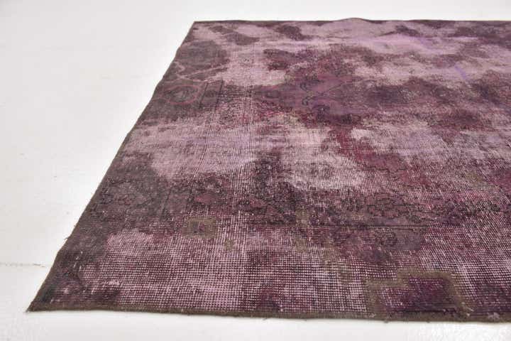 5' 7 x 9' Hand Knotted Ultra Vintage Persian Wool Rug
