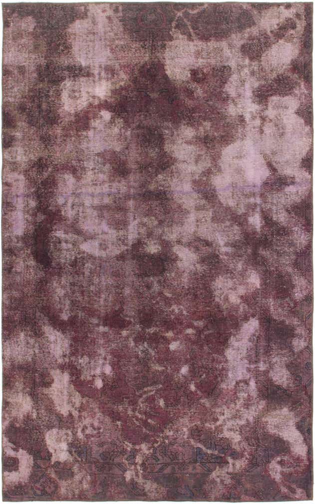 5' 7 x 9' Hand Knotted Ultra Vintage Persian Wool Rug