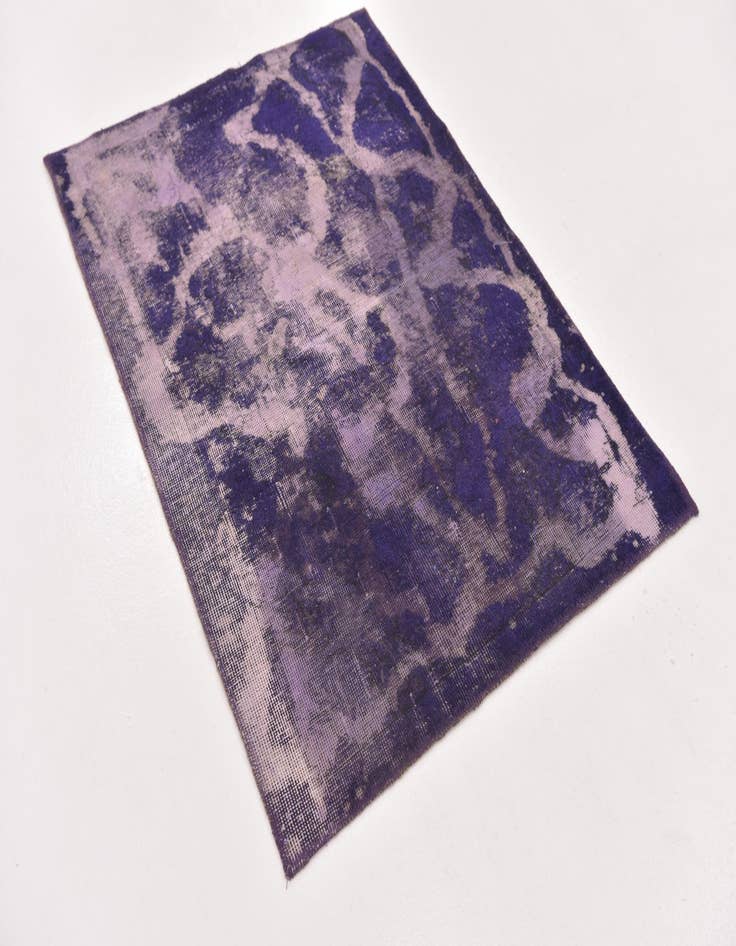 Detail image of 3' x 4' 2  Hand Knotted Ultra Vintage Persian Wool Rug