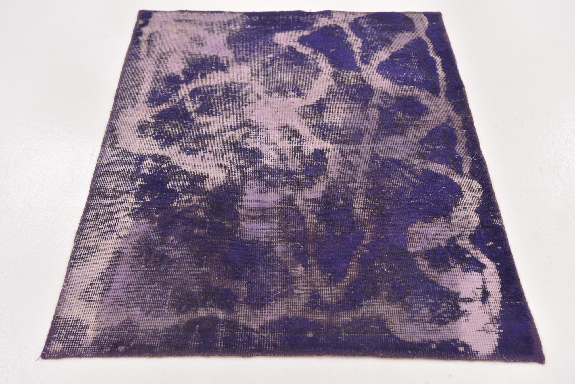 3' x 4' 2 Hand Knotted Ultra Vintage Persian Wool Rug
