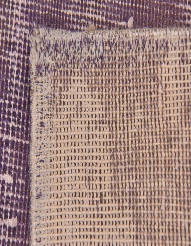 Detail image of 6' 2 x 9' 6  Hand Knotted Ultra Vintage Persian Wool Rug