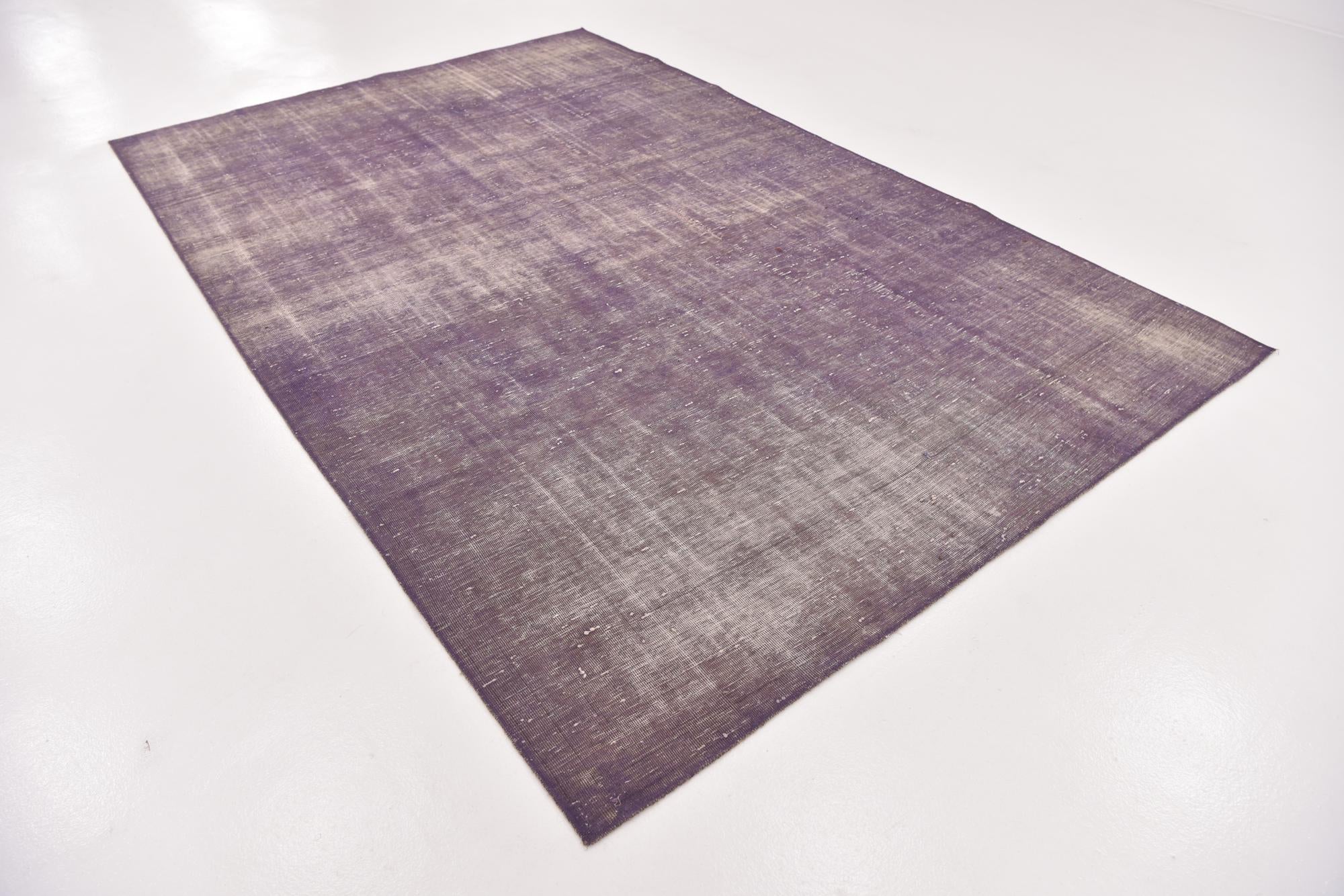 6' 2 x 9' 6 Hand Knotted Ultra Vintage Persian Wool Rug