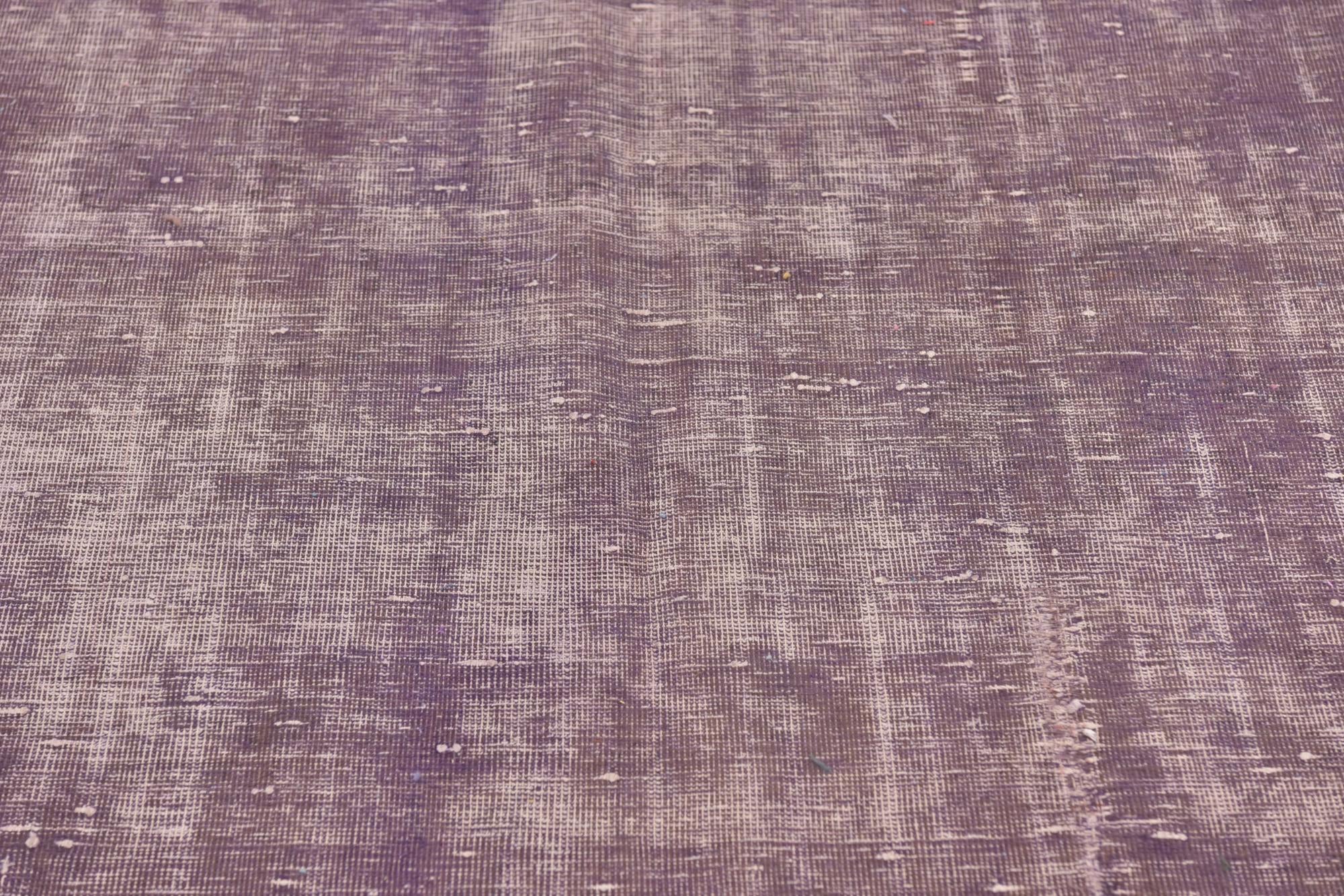 6' 2 x 9' 6 Hand Knotted Ultra Vintage Persian Wool Rug