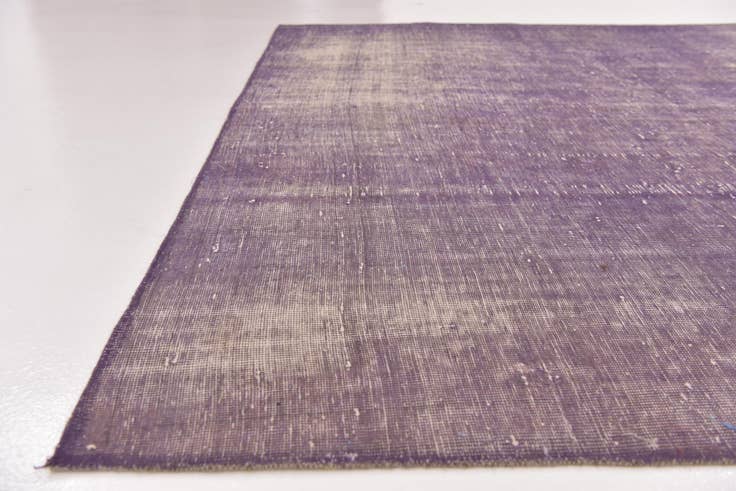 Detail image of 6' 2 x 9' 6 Hand Knotted Ultra Vintage Persian Wool Rug