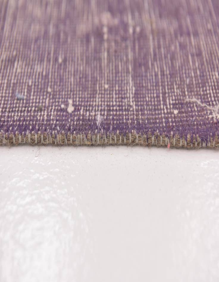 Detail image of 6' 2 x 9' 6  Hand Knotted Ultra Vintage Persian Wool Rug