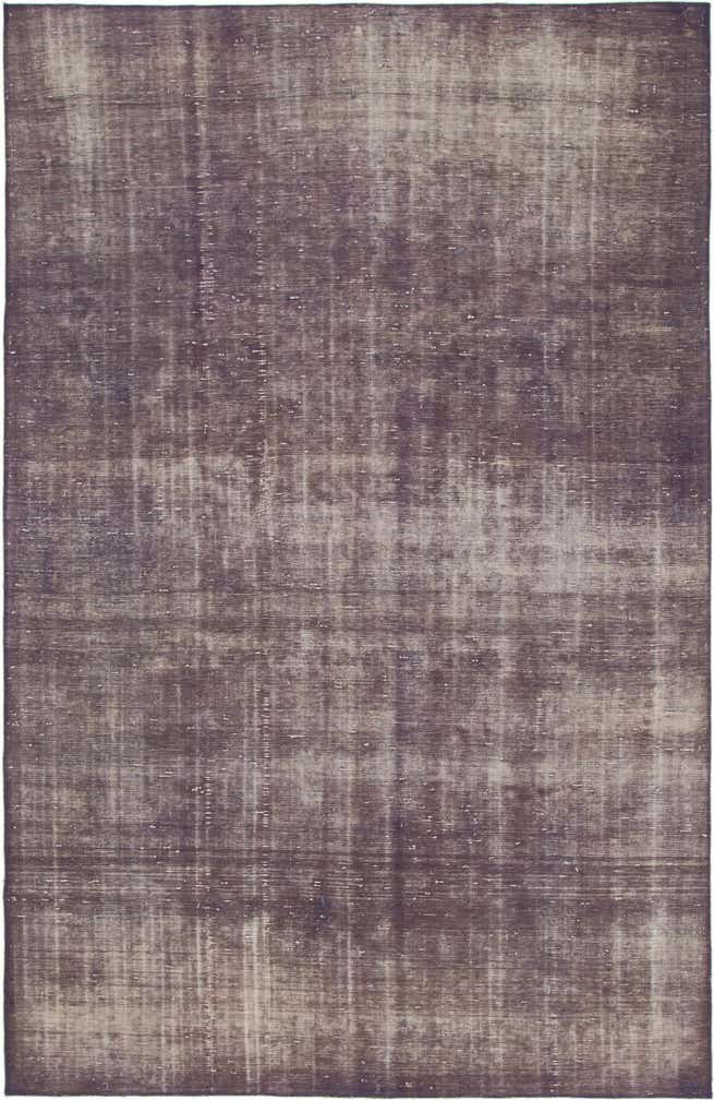 6' 2 x 9' 6 Hand Knotted Ultra Vintage Persian Wool Rug