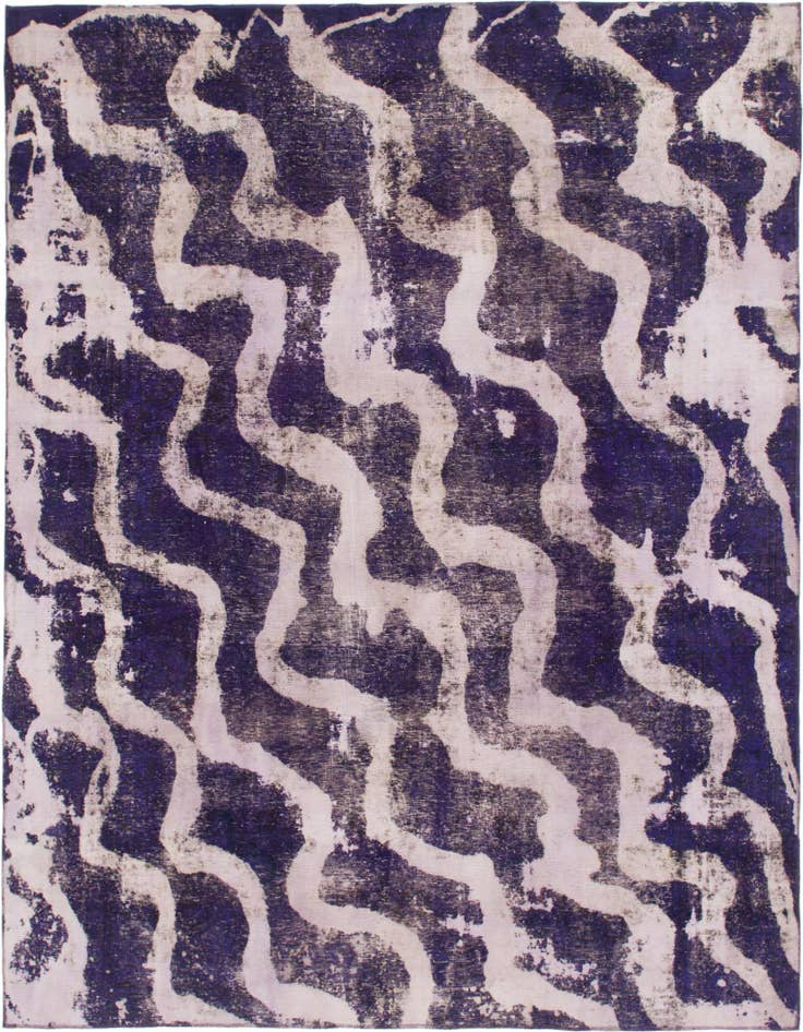 Detail image of 9' 3 x 11' 4 Hand Knotted Ultra Vintage Persian Wool Rug