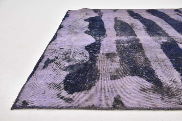 4' 9 x 8' Hand Knotted Ultra Vintage Persian Wool Rug