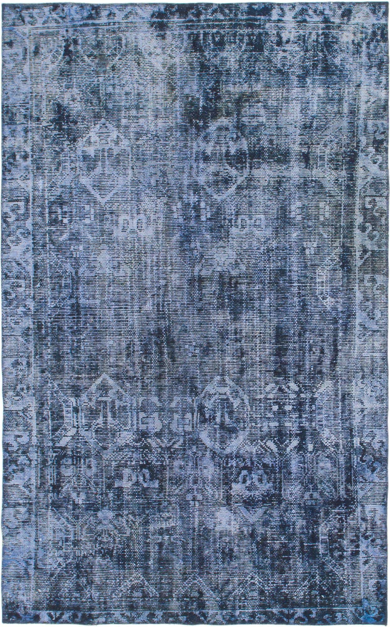5' 5 x 8' 8 Hand Knotted Ultra Vintage Persian Wool Rug