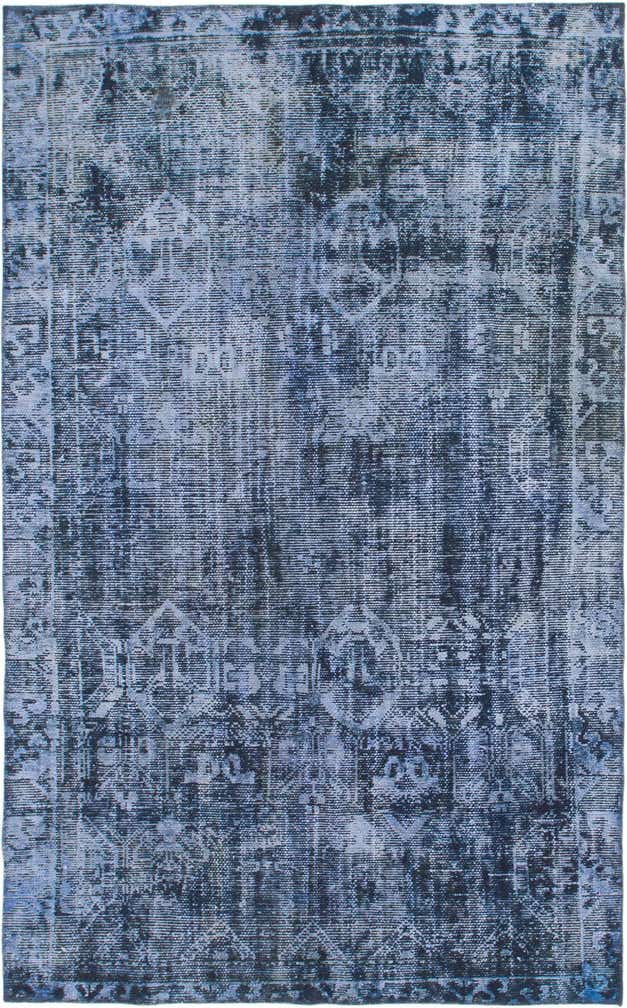 5' 5 x 8' 8 Hand Knotted Ultra Vintage Persian Wool Rug