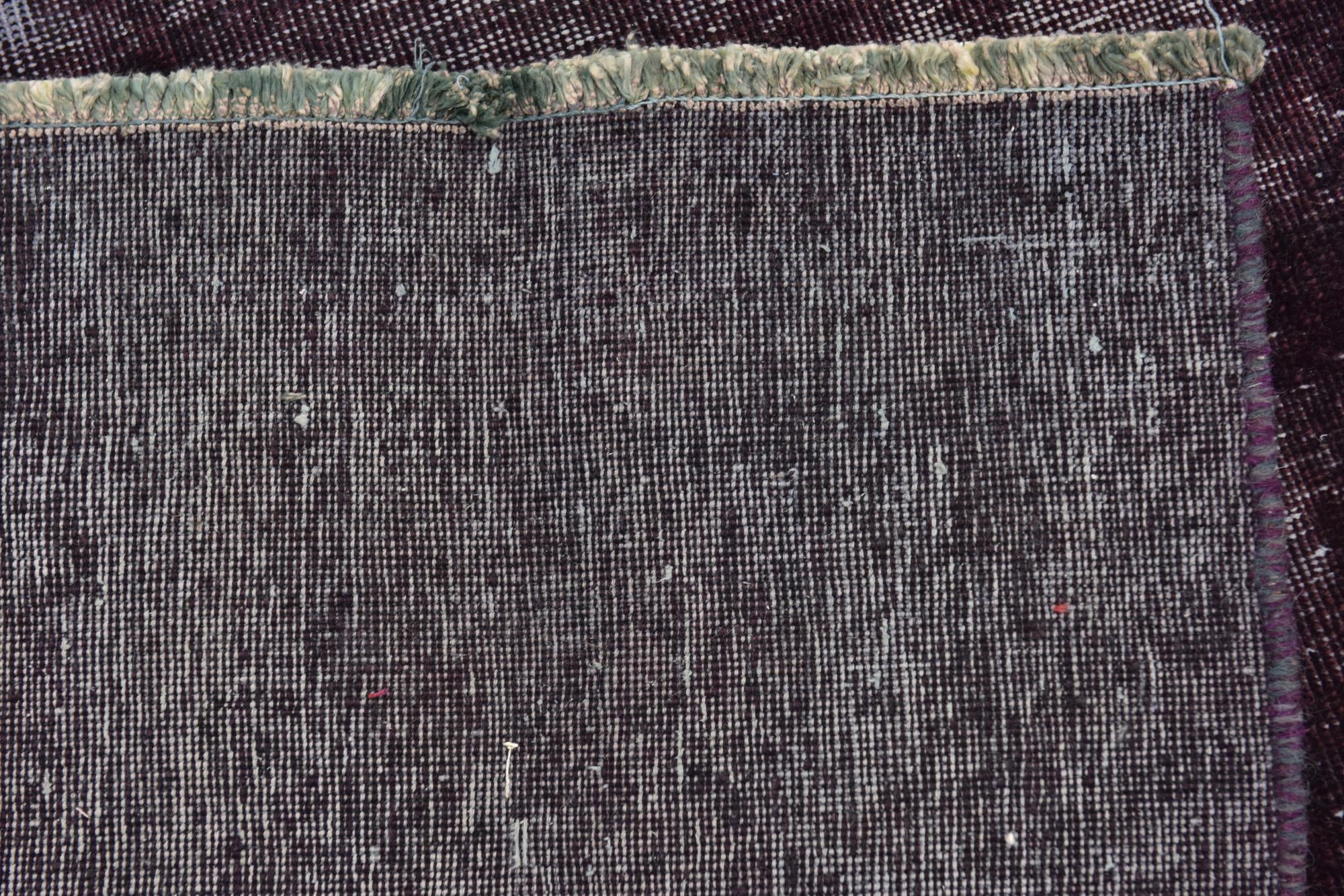 5' 9 x 8' Hand Knotted Ultra Vintage Persian Wool Rug