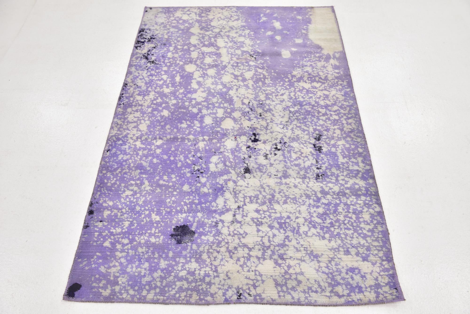 3' 6 x 5' 4 Hand Knotted Ultra Vintage Persian Wool Rug