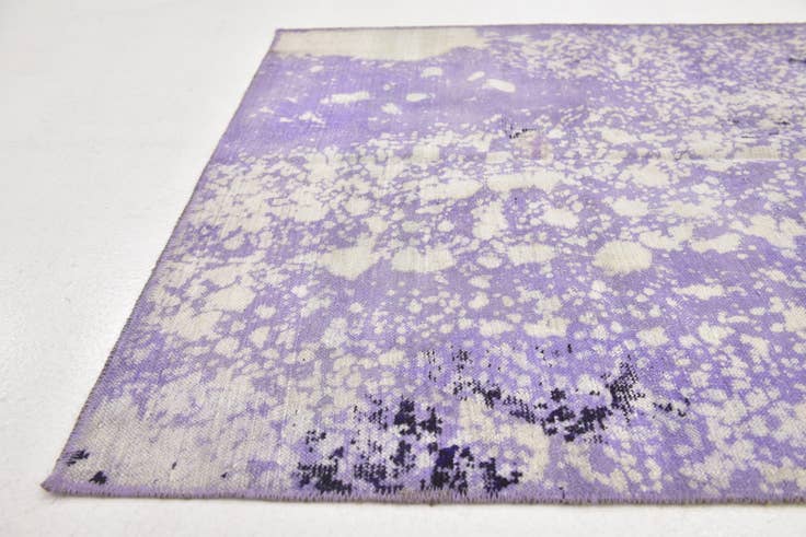 Detail image of 3' 6 x 5' 4 Hand Knotted Ultra Vintage Persian Wool Rug